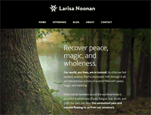 Tablet Screenshot of larisanoonan.com